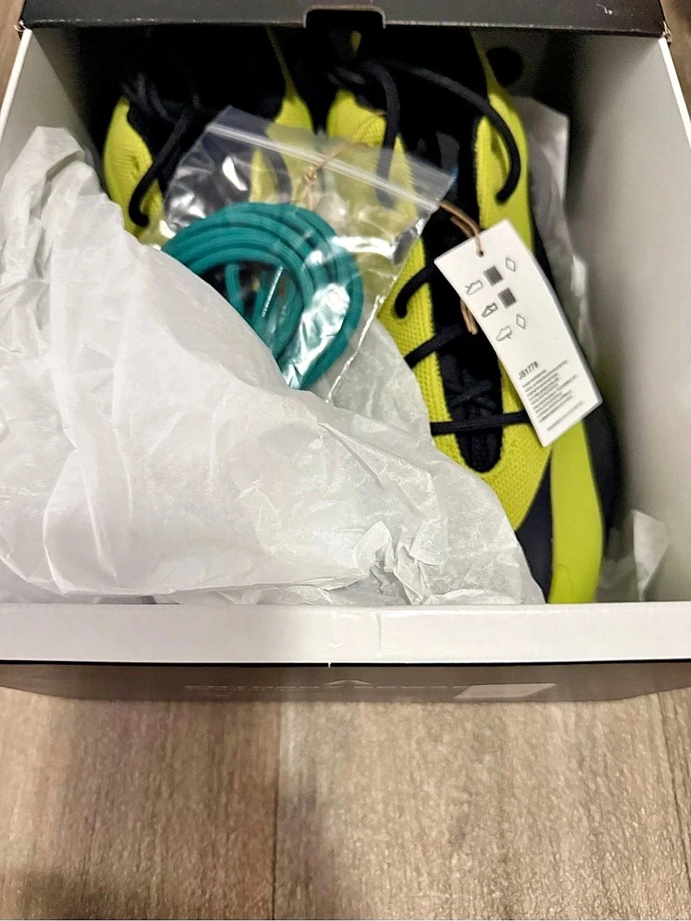 adidas Anthony Edwards 1 Low Basketball Shoes Green & Black US 10 NWT